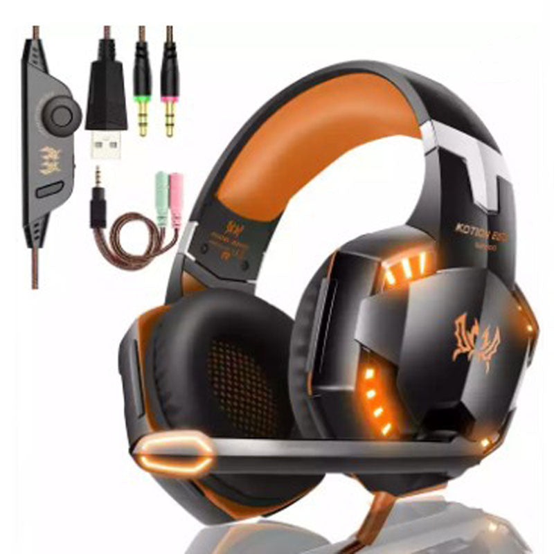 Cross-border, Inzhuo KOTION EACH G2000 headset game chicken earphones, mobile phone earphones PS4 X-BOX